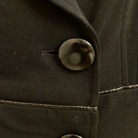 Cache black three quarter sleeve blazer woman’s size small - Picture 6 of 7